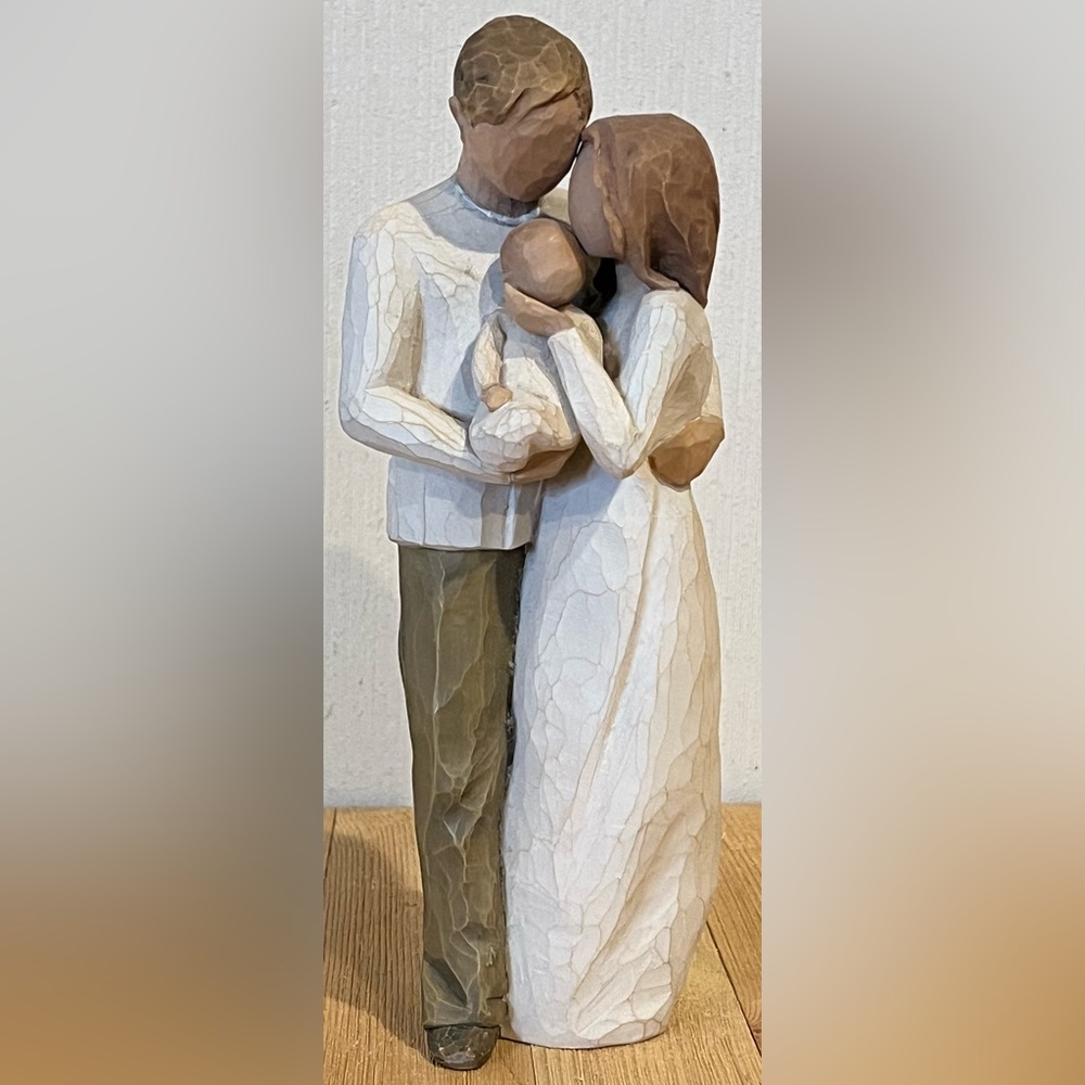 Willow Tree “Our Gift” Family Embrace Statue 9”